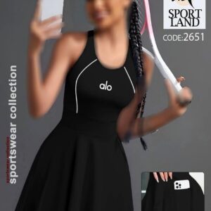 ست تنیسی کاپ دار و شورتک کد : 2651 (تک عددی )