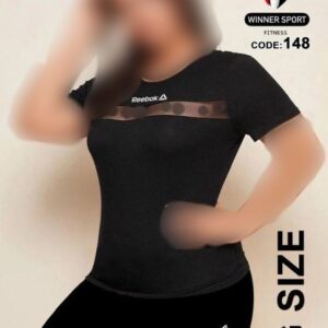 ست تیشرت شورتک ورزشی زنانه کد 148 (تک عددی )